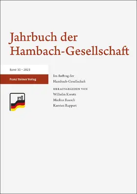 Kreutz / Raasch / Ruppert |  Jahrbuch der Hambach-Gesellschaft 30 (2023) | Buch |  Sack Fachmedien