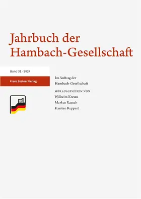 Kreutz / Raasch / Ruppert |  Jahrbuch der Hambach-Gesellschaft 31 (2024) | eBook | Sack Fachmedien