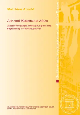 Arnold |  Arzt und Missionar in Afrika | Buch |  Sack Fachmedien