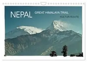 Wurm / CALVENDO |  NEPAL GREAT HIMALAYA TRAIL - KULTUR ROUTE (Wandkalender 2026 DIN A4 quer), CALVENDO Monatskalender | Sonstiges |  Sack Fachmedien