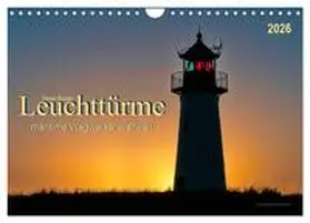 Roder / CALVENDO |  Leuchttürme - maritime Wegweiser weltweit (Wandkalender 2026 DIN A4 quer), CALVENDO Monatskalender | Sonstiges |  Sack Fachmedien
