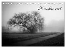 Pfeiffer / CALVENDO |  Monochrom 2026 (Tischkalender 2026 DIN A5 quer), CALVENDO Monatskalender | Sonstiges |  Sack Fachmedien