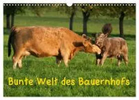 CALVENDO / Münzel-Hashish - www.tierphotografie.com |  Bunte Welt des Bauernhofs (Wandkalender 2026 DIN A3 quer), CALVENDO Monatskalender | Sonstiges |  Sack Fachmedien