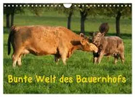 CALVENDO / Münzel-Hashish - www.tierphotografie.com |  Bunte Welt des Bauernhofs (Wandkalender 2026 DIN A4 quer), CALVENDO Monatskalender | Sonstiges |  Sack Fachmedien
