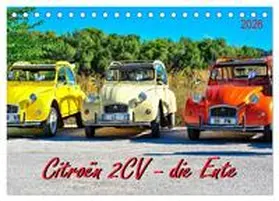 Roder / CALVENDO |  Citroën 2CV - die Ente (Tischkalender 2026 DIN A5 quer), CALVENDO Monatskalender | Sonstiges |  Sack Fachmedien