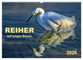 Roder / CALVENDO |  Reiher - auf langen Beinen (Wandkalender 2026 DIN A2 quer), CALVENDO Monatskalender | Sonstiges |  Sack Fachmedien