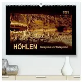 Roder / CALVENDO |  Höhlen, Stalaktiten und Stalagmiten (hochwertiger Premium Wandkalender 2026 DIN A2 quer), Kunstdruck in Hochglanz | Sonstiges |  Sack Fachmedien