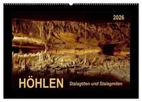 Roder / CALVENDO |  Höhlen, Stalaktiten und Stalagmiten (Wandkalender 2026 DIN A2 quer), CALVENDO Monatskalender | Sonstiges |  Sack Fachmedien