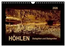 Roder / CALVENDO |  Höhlen, Stalaktiten und Stalagmiten (Wandkalender 2026 DIN A4 quer), CALVENDO Monatskalender | Sonstiges |  Sack Fachmedien