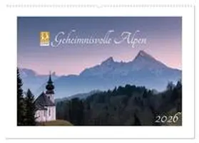Westermann / CALVENDO |  Geheimnisvolle Alpen (Wandkalender 2026 DIN A2 quer), CALVENDO Monatskalender | Sonstiges |  Sack Fachmedien