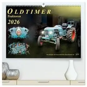 Roder / CALVENDO |  Oldtimer - Traktoren (hochwertiger Premium Wandkalender 2026 DIN A2 quer), Kunstdruck in Hochglanz | Sonstiges |  Sack Fachmedien