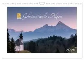 Westermann / CALVENDO |  Geheimnisvolle Alpen (Wandkalender 2026 DIN A4 quer), CALVENDO Monatskalender | Sonstiges |  Sack Fachmedien