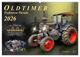 Roder / CALVENDO |  Oldtimer - Traktoren Parade (Wandkalender 2026 DIN A2 quer), CALVENDO Monatskalender | Sonstiges |  Sack Fachmedien