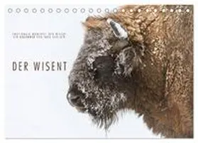 Gerlach / CALVENDO |  Emotionale Momente: Der Wisent. (Tischkalender 2026 DIN A5 quer), CALVENDO Monatskalender | Sonstiges |  Sack Fachmedien