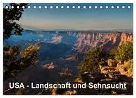 Jansen / CALVENDO |  USA - Landschaft und Sehnsucht (Tischkalender 2026 DIN A5 quer), CALVENDO Monatskalender | Sonstiges |  Sack Fachmedien