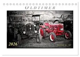 Roder / CALVENDO |  Oldtimer - nostalgische Traktoren und Lastwagen (Tischkalender 2026 DIN A5 quer), CALVENDO Monatskalender | Sonstiges |  Sack Fachmedien