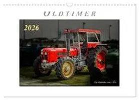 Roder / CALVENDO |  Oldtimer - Trecker Liebe (Wandkalender 2026 DIN A3 quer), CALVENDO Monatskalender | Sonstiges |  Sack Fachmedien