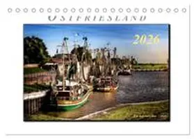 Roder / CALVENDO |  Ostfriesland - der alte Hafen Greetsiel (Tischkalender 2026 DIN A5 quer), CALVENDO Monatskalender | Sonstiges |  Sack Fachmedien