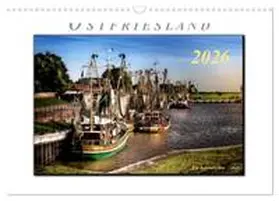 Roder / CALVENDO |  Ostfriesland - der alte Hafen Greetsiel (Wandkalender 2026 DIN A3 quer), CALVENDO Monatskalender | Sonstiges |  Sack Fachmedien