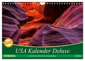 Leitz / CALVENDO |  USA Kalender Deluxe (Wandkalender 2026 DIN A4 quer), CALVENDO Monatskalender | Sonstiges |  Sack Fachmedien