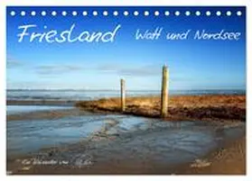 Roder / CALVENDO |  Friesland - Watt und Nordsee / CH-Version (Tischkalender 2026 DIN A5 quer), CALVENDO Monatskalender | Sonstiges |  Sack Fachmedien