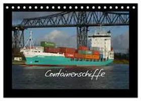 CALVENDO / Thede |  Containerschiffe (Tischkalender 2026 DIN A5 quer), CALVENDO Monatskalender | Sonstiges |  Sack Fachmedien