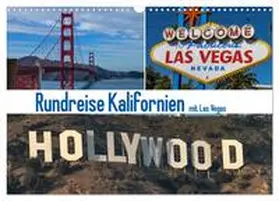 Fischer / CALVENDO |  Rundreise Kalifornien mit Las Vegas (Wandkalender 2026 DIN A3 quer), CALVENDO Monatskalender | Sonstiges |  Sack Fachmedien