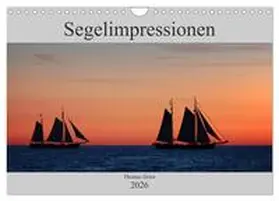 Deter / CALVENDO |  Segelimpressionen (Wandkalender 2026 DIN A4 quer), CALVENDO Monatskalender | Sonstiges |  Sack Fachmedien