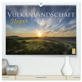 CALVENDO / Keller |  Vulkanlandschaft Hegau 2026 (hochwertiger Premium Wandkalender 2026 DIN A2 quer), Kunstdruck in Hochglanz | Sonstiges |  Sack Fachmedien