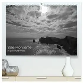 Huber / CALVENDO |  Stille Momente in Schwarz-Weiss (hochwertiger Premium Wandkalender 2026 DIN A2 quer), Kunstdruck in Hochglanz | Sonstiges |  Sack Fachmedien