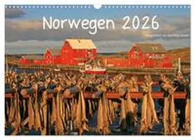 Hanke / CALVENDO |  Norwegen 2026 (Wandkalender 2026 DIN A3 quer), CALVENDO Monatskalender | Sonstiges |  Sack Fachmedien