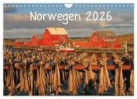 Hanke / CALVENDO |  Norwegen 2026 (Wandkalender 2026 DIN A4 quer), CALVENDO Monatskalender | Sonstiges |  Sack Fachmedien