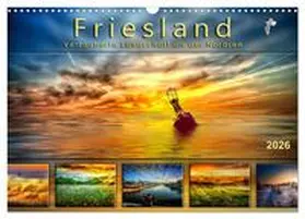 Roder / CALVENDO |  Friesland, verzauberte Landschaft an der Nordsee (Wandkalender 2026 DIN A3 quer), CALVENDO Monatskalender | Sonstiges |  Sack Fachmedien