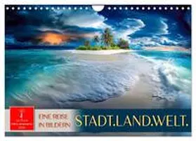 Roder / CALVENDO |  Stadt.Land.Welt. - eine Reise in Bildern (Wandkalender 2026 DIN A4 quer), CALVENDO Monatskalender | Sonstiges |  Sack Fachmedien
