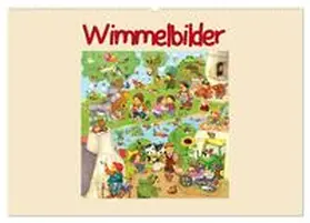 Krätschmer / CALVENDO |  Wimmelbilder (Wandkalender 2026 DIN A2 quer), CALVENDO Monatskalender | Sonstiges |  Sack Fachmedien