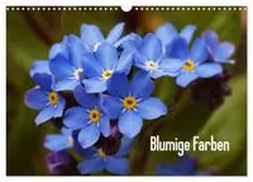 Möller / CALVENDO |  Blumige Farben (Wandkalender 2026 DIN A3 quer), CALVENDO Monatskalender | Sonstiges |  Sack Fachmedien