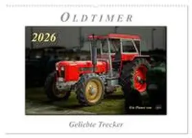 Roder / CALVENDO |  Oldtimer - geliebte Trecker (Wandkalender 2026 DIN A2 quer), CALVENDO Monatskalender | Sonstiges |  Sack Fachmedien