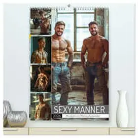 Fotografie / CALVENDO |  SEXY MÄNNER - Muskeln im Männerkalender (hochwertiger Premium Wandkalender 2026 DIN A2 hoch), Kunstdruck in Hochglanz | Sonstiges |  Sack Fachmedien