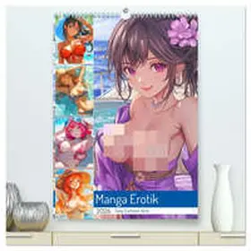 Hurley / CALVENDO |  Manga Erotik. Sexy Cartoon-Girls (hochwertiger Premium Wandkalender 2026 DIN A2 hoch), Kunstdruck in Hochglanz | Sonstiges |  Sack Fachmedien