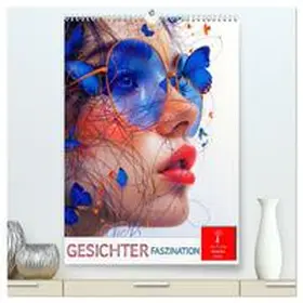 Roder / CALVENDO |  Gesichter Faszination (hochwertiger Premium Wandkalender 2026 DIN A2 hoch), Kunstdruck in Hochglanz | Sonstiges |  Sack Fachmedien