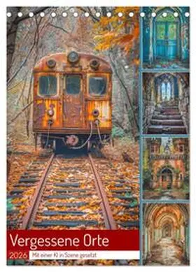 Gierok-Latniak / CALVENDO |  Vergessene Orte (Tischkalender 2026 DIN A5 hoch), CALVENDO Monatskalender | Sonstiges |  Sack Fachmedien