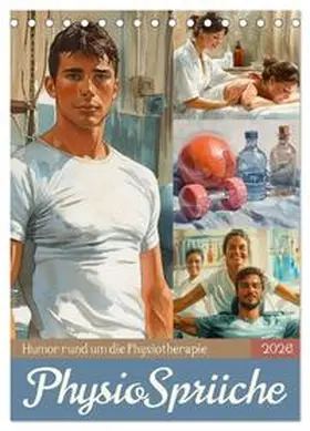 Löwer / CALVENDO |  Physiosprüche (Tischkalender 2026 DIN A5 hoch), CALVENDO Monatskalender | Sonstiges |  Sack Fachmedien