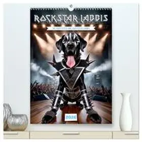 Alberts / CALVENDO |  Rockstar Labbi (hochwertiger Premium Wandkalender 2026 DIN A2 hoch), Kunstdruck in Hochglanz | Sonstiges |  Sack Fachmedien