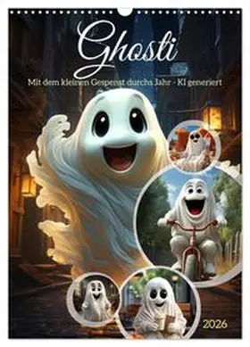 Illgen / CALVENDO |  Ghosti (Wandkalender 2026 DIN A3 hoch), CALVENDO Monatskalender | Sonstiges |  Sack Fachmedien