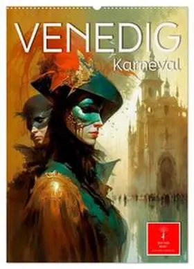 Roder / CALVENDO |  Venedig Karneval (Wandkalender 2026 DIN A2 hoch), CALVENDO Monatskalender | Sonstiges |  Sack Fachmedien