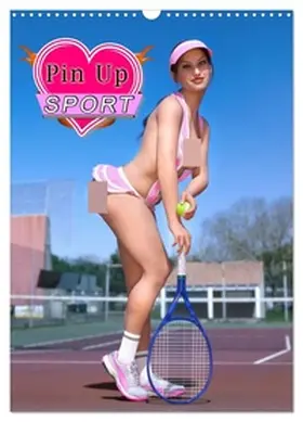 Schröder / CALVENDO |  Pin Up Sport (Wandkalender 2026 DIN A3 hoch), CALVENDO Monatskalender | Sonstiges |  Sack Fachmedien