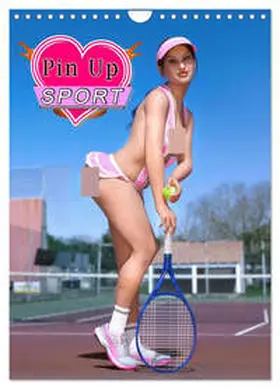 Schröder / CALVENDO |  Pin Up Sport (Wandkalender 2026 DIN A4 hoch), CALVENDO Monatskalender | Sonstiges |  Sack Fachmedien