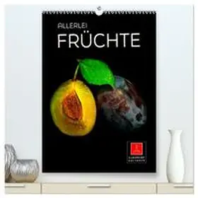 Roder / CALVENDO |  Allerlei Früchte (hochwertiger Premium Wandkalender 2026 DIN A2 hoch), Kunstdruck in Hochglanz | Sonstiges |  Sack Fachmedien