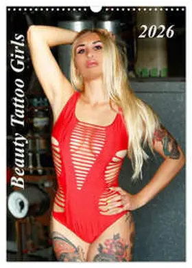 Talmon / CALVENDO |  Beauty Tattoo Girls 2026 (Wandkalender 2026 DIN A3 hoch), CALVENDO Monatskalender | Sonstiges |  Sack Fachmedien