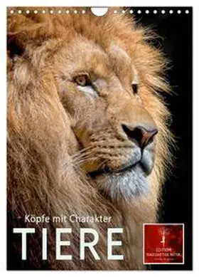 Roder / CALVENDO |  Tiere - Köpfe mit Charakter (Wandkalender 2026 DIN A4 hoch), CALVENDO Monatskalender | Sonstiges |  Sack Fachmedien
